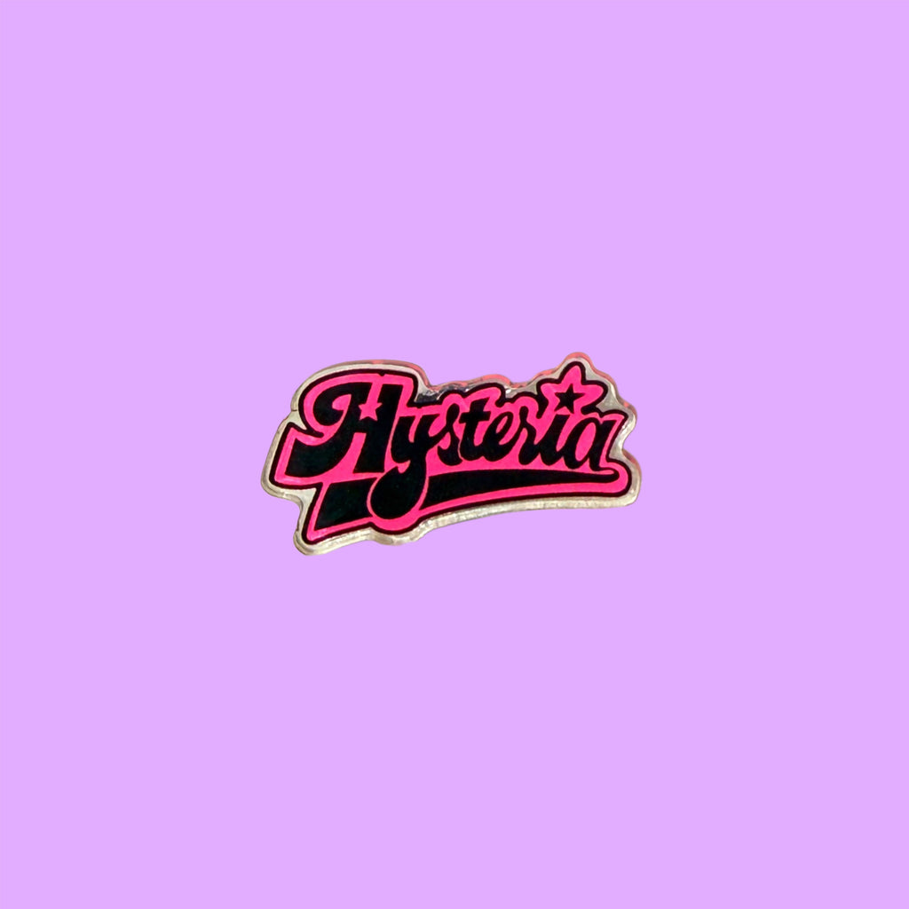 Hysteria Logo Pin
